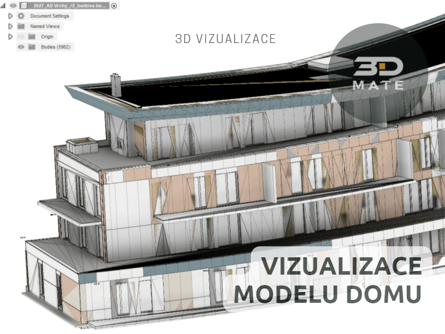3D modelování architektury v podání kreativního studia 3D MATE